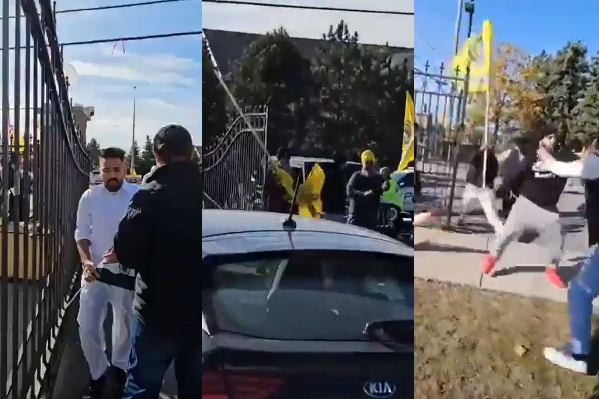 Khalistani Extremists Thrash Devotees At Canada's Hindu Temple
