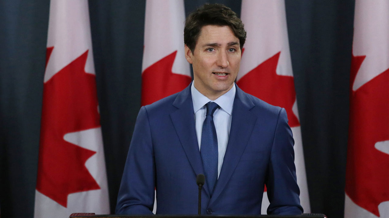 Canadian Prime Minister Justin Trudeau announces resignation