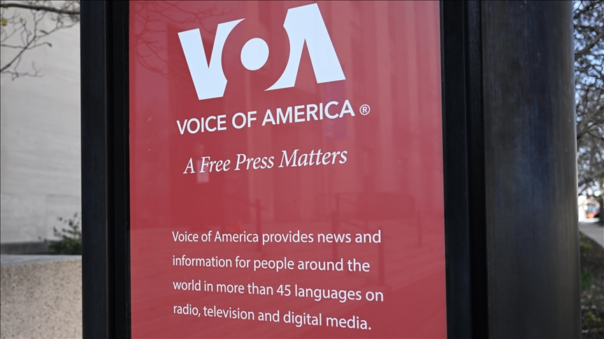 Voice of America journalists sue Trump administration over network shutdown
