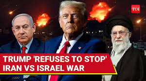 Iran-Israel conflict: Trump has proposed a ceasefire