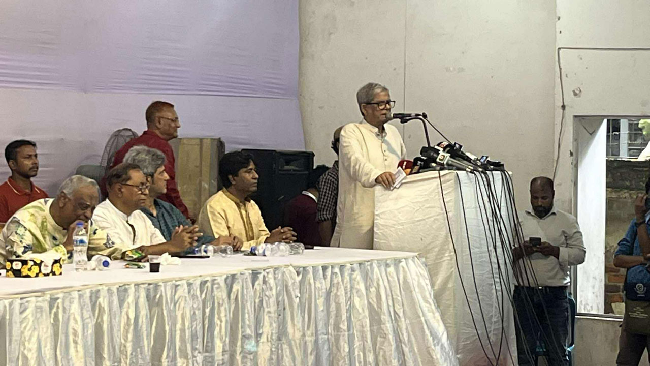 Bangladesh will fall behind if it loses the opportunity to restore democracy: Mirza Fakhrul