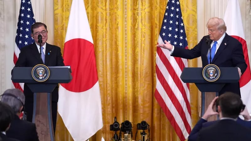 Trump announces 'huge' US-Japan trade deal
