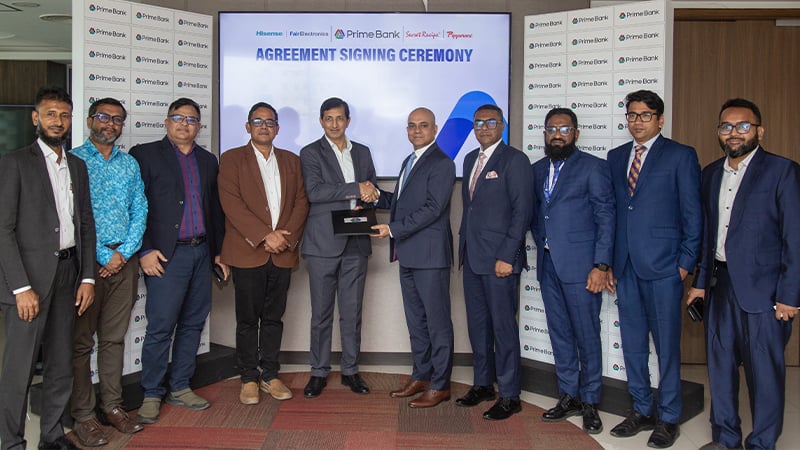 Secret Recipe and Fair Electronics sign agreement with Prime Bank