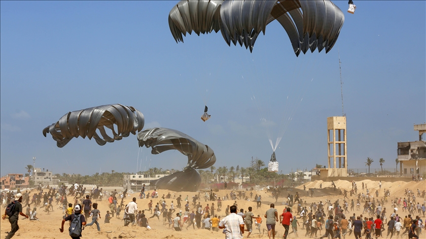 Israel plans to halt Gaza City aid drops to force Palestinians' evacuation ahead of city assault