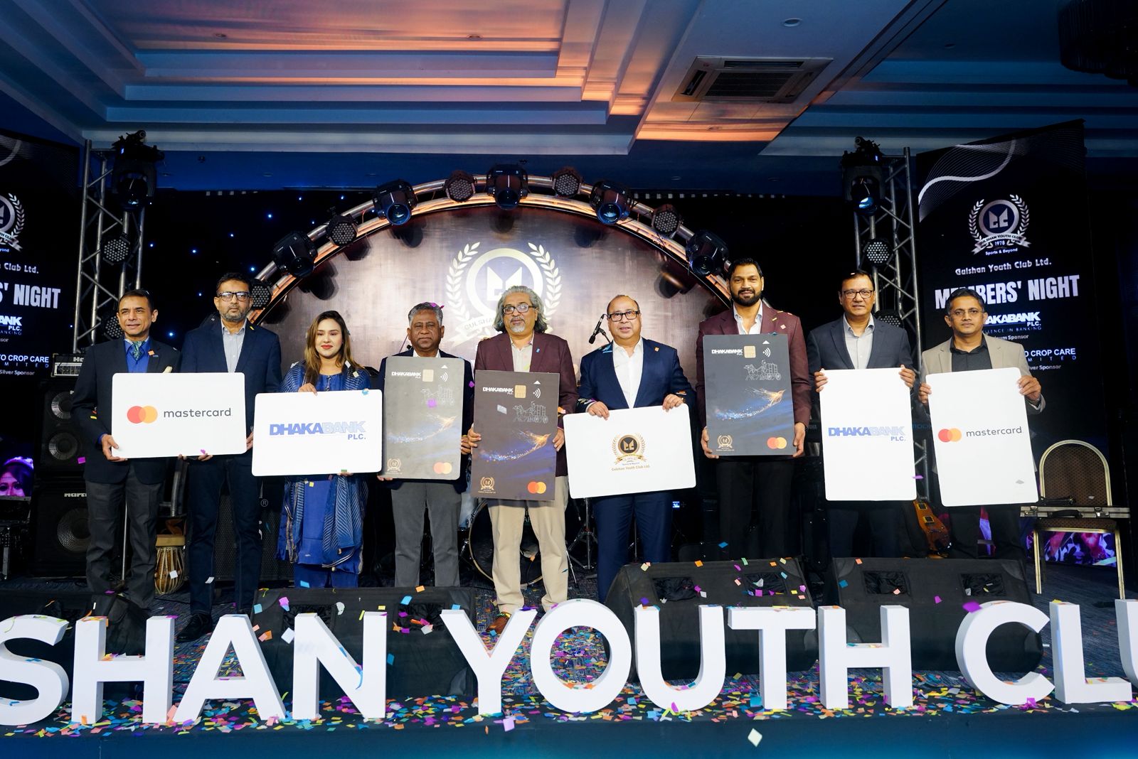 Dhaka Bank Introduce Exclusive Co-Branded Mastercard world Credit Card for Gulshan Youth Club Members