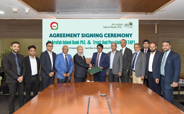 Al-Arafah Islami Bank Signs Strategic Partnership with Trust And Pay (TAP)
