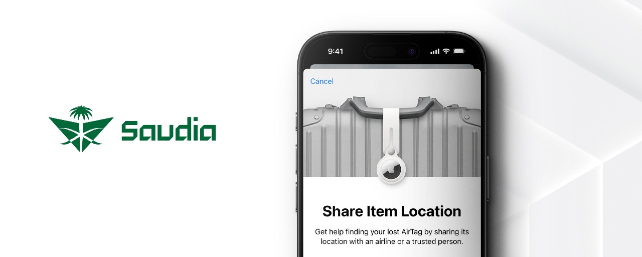 Saudia Introduces Apple’s Share Item Location to Support Bangladeshi Passengers in Tracking Lost Baggage