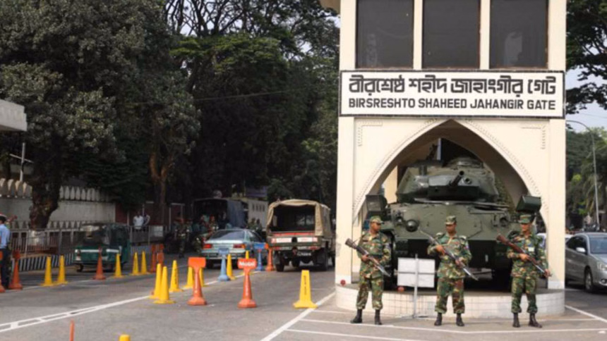 MES building at Dhaka Cantonment declared as temporary jail