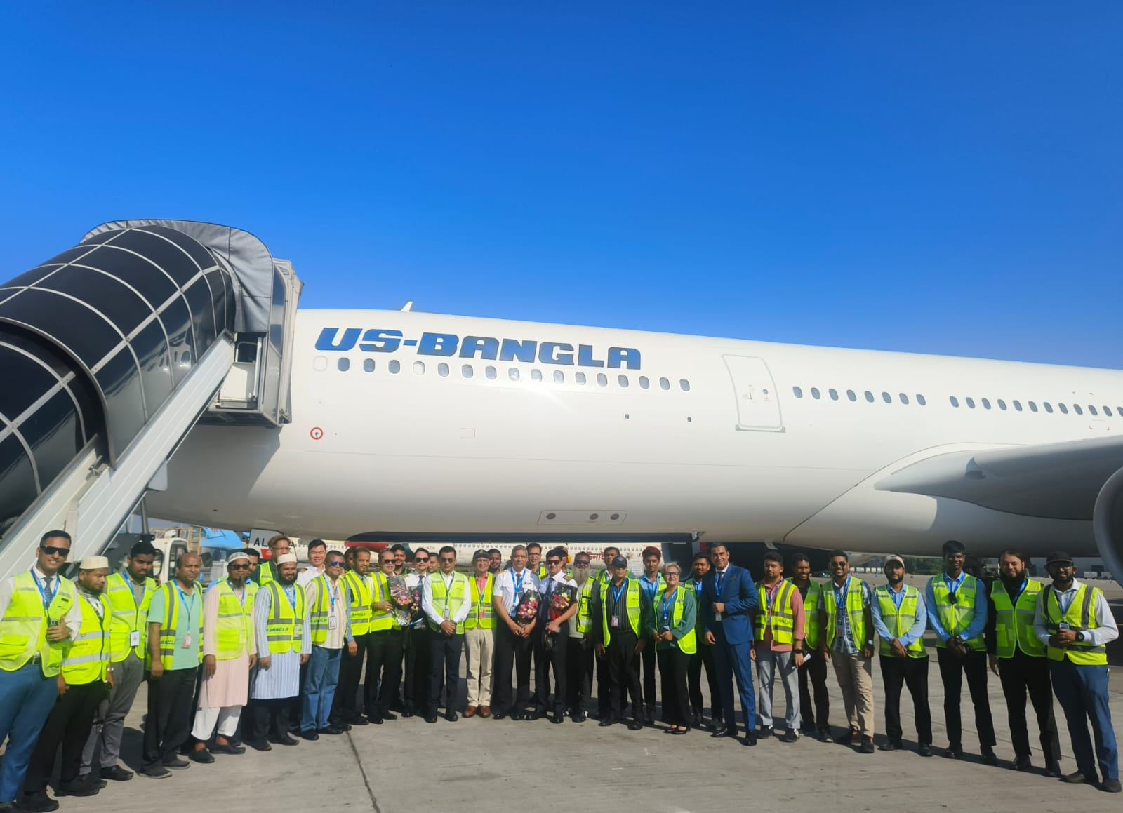 US-Bangla now has 25 aircraft with the addition of a third Airbus 330