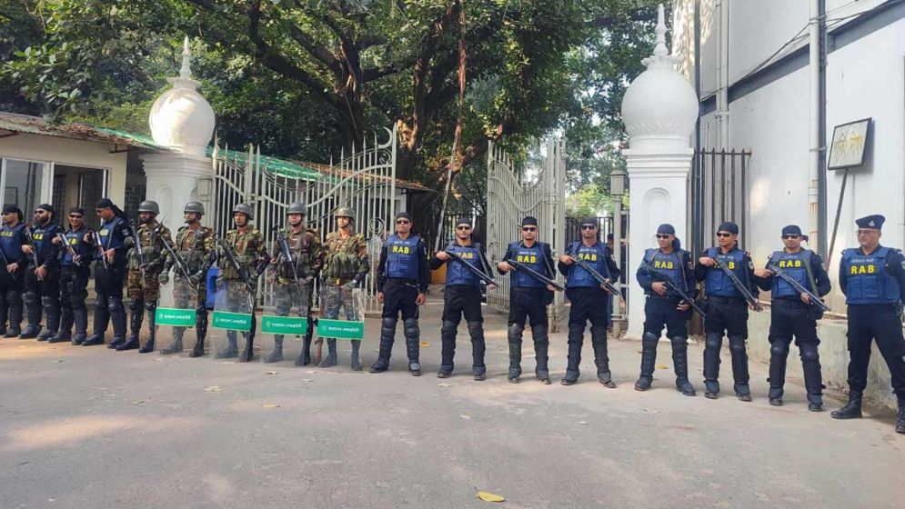 BGB, police, army provide tight security at tribunal