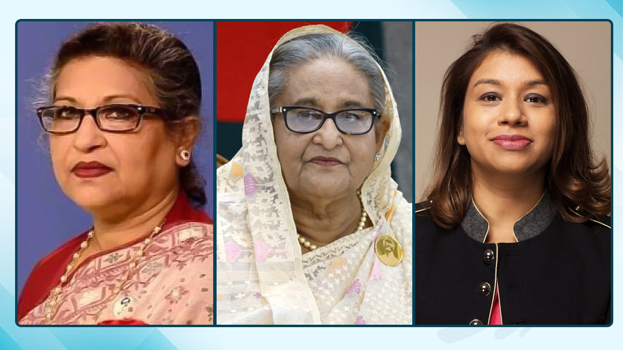Rehana sentenced to 7, Hasina to 5, and Tulip to 2 years in prison